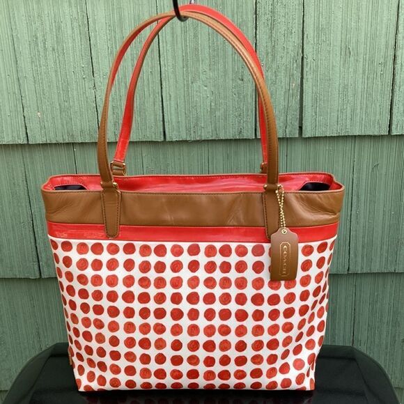 Coach Vintage Retro Tote & Wallet Wristlet 2-Piece Set - Picture 4 of 15